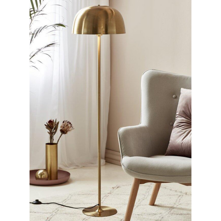 Cera gulvlampe - Messing-Gulvlamper-Nordlux-Messing-2010244035-Lightup.no