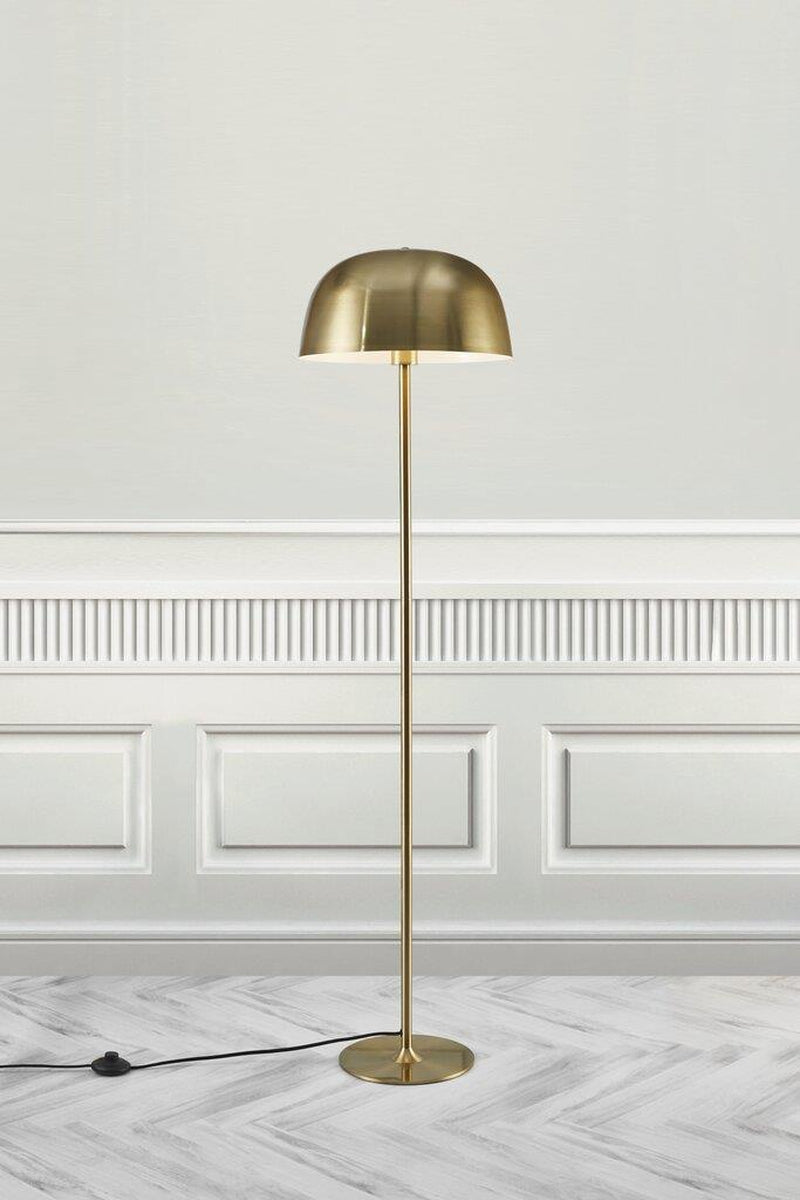 Cera gulvlampe - Messing-Gulvlamper-Nordlux-Messing-2010244035-Lightup.no