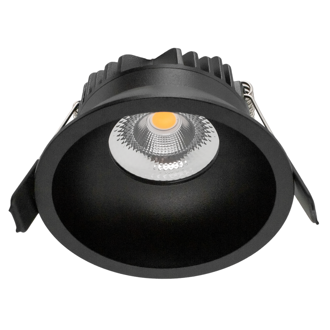 Ceto Mini Fixed lavtbyggende downlight 7W 2700K Dimbar IP44 - Svart-Downlight lavtbyggende-Norlux-21927-36-2-Lightup.no