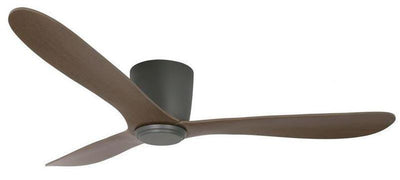 Cetus takvifte - Antrasitt grå/mørk valnøtt-Vifter-Texa Design-A60-1G+A10-60B-Lightup.no