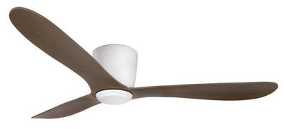 Cetus takvifte - hvit/mørk valnøtt-Vifter-Texa Design-A60-1V+A10-60B-Lightup.no