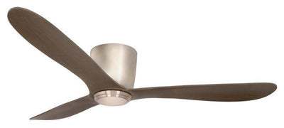 Cetus takvifte - nikkel/mørk valnøtt-Vifter-Texa Design-A60-1N+A10-60B-Lightup.no