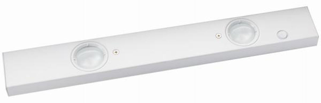 Chef pluss hvit 2 x 5W LED 2700K-Kjøkkenbenk belysning-Sg Armaturen As-Hvit-3200731-Lightup.no