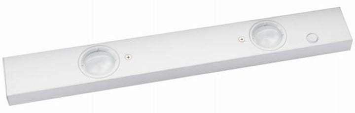 Chef pluss hvit 2 x 5W LED 2700K-Kjøkkenbenk belysning-Sg Armaturen As-Hvit-3200731-Lightup.no