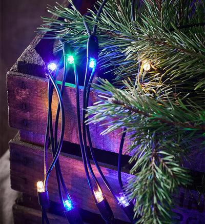 Chrissline lysnett 100 lys 1,7 x 2 meter extra - Multifarget-Julebelysning juletrelys ute-Marksløjd-705995-Lightup.no