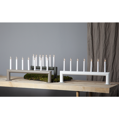 Circum adventsstake 7-lys - Hvit-Julebelysning adventsstake-Star Trading-219-55-Lightup.no