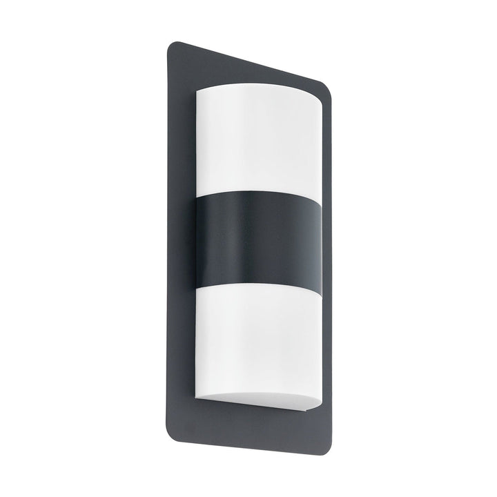 Cistierna vegglampe utendørs IP44 - Antrasitt-Utebelysning vegg veggskjold-Eglo-Antrasitt-98086-Lightup.no