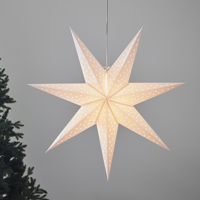 Clara adventsstjerne 75cm - hvit-Julebelysning adventstjerne-Marksløjd-704900-Lightup.no