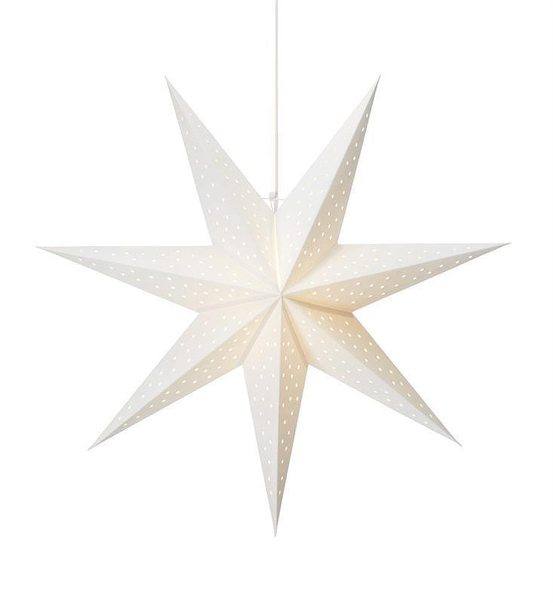 Clara adventsstjerne 75cm - hvit-Julebelysning adventstjerne-Marksløjd-704900-Lightup.no
