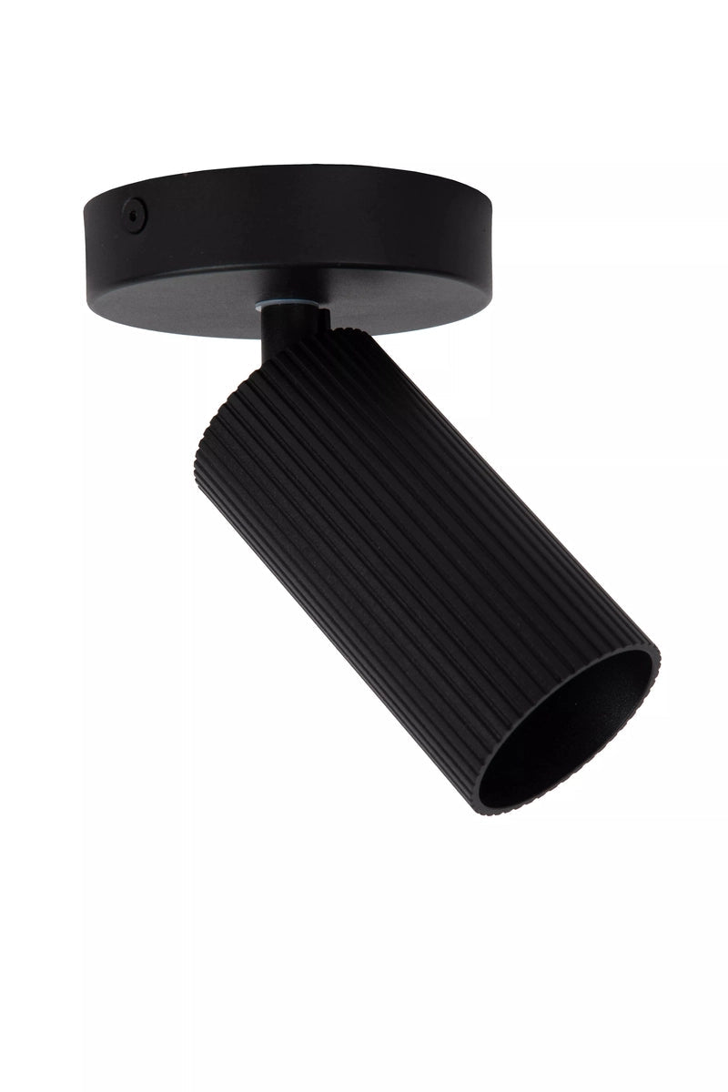 Clubs takspot 1-lys-Taklamper-Lucide-Svart-LC09939/01/30-Lightup.no