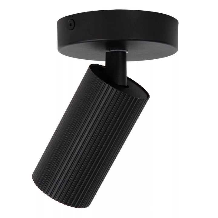 Clubs takspot 1-lys-Taklamper-Lucide-Svart-LC09939/01/30-Lightup.no