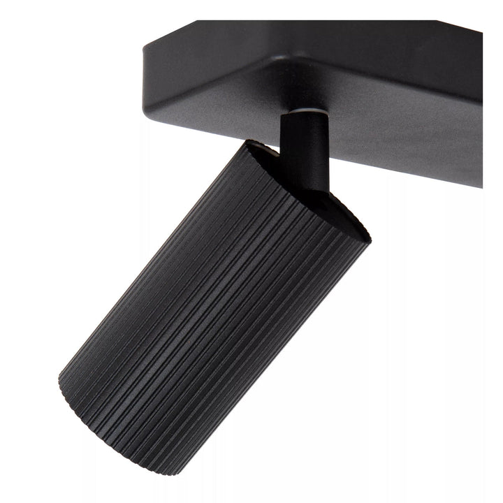 Clubs takspot 2-lys-Taklamper-Lucide-Svart-LC09939/02/30-Lightup.no
