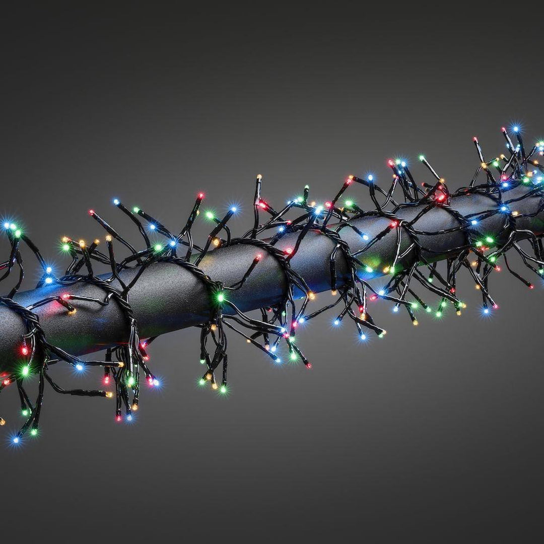 Cluster lysslynge 576 LED utendørs IP44 multifunksjon - Fargede-Julebelysning juletrelys ute-Konstsmide-3861-500-Lightup.no