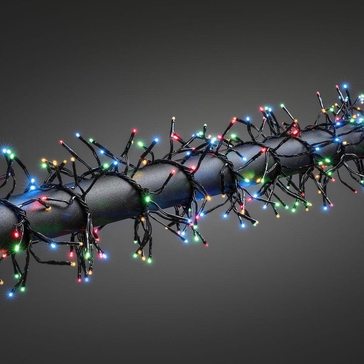 Cluster lysslynge 576 LED utendørs IP44 multifunksjon - Fargede-Julebelysning juletrelys ute-Konstsmide-3861-500-Lightup.no