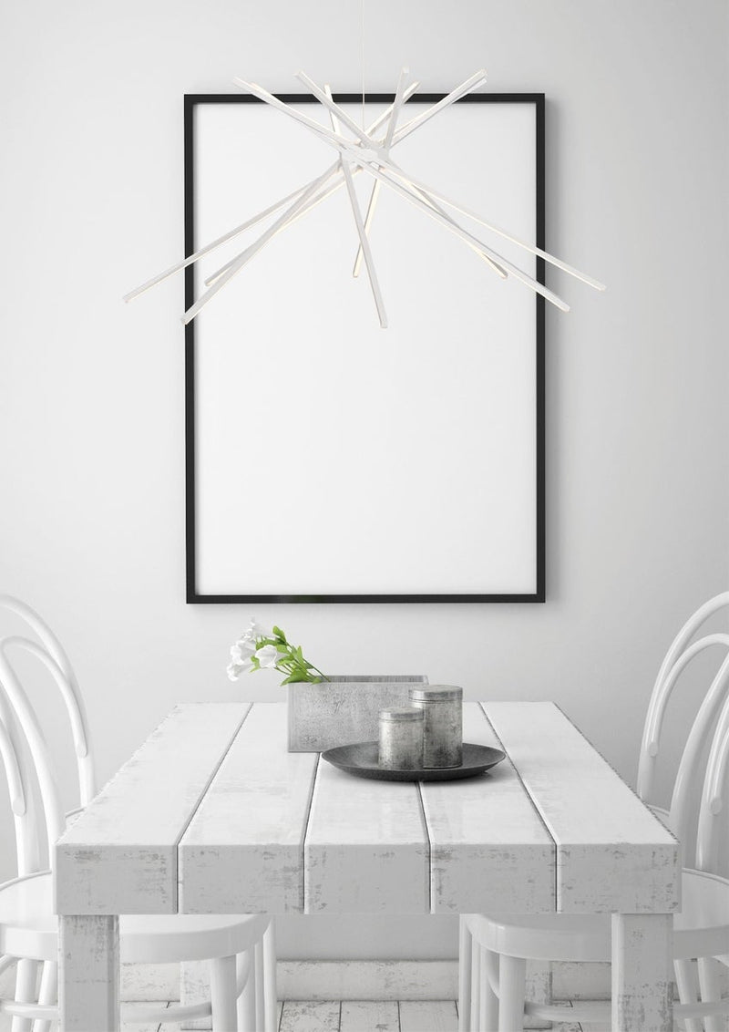 Cluster takpendel 50W Dimbar - Hvit-Takpendler-NorDesign-378113006-Lightup.no