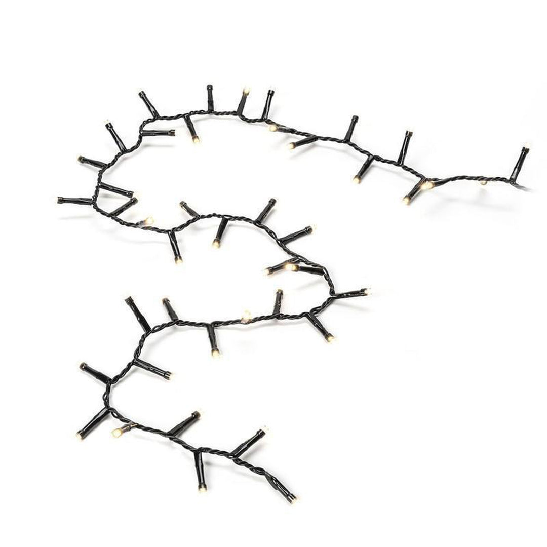 Clusterslynge 400 LED innendørs - Varmhvit-Julebelysning juletrelys og slynger-Konstsmide-Hvit-3876-100-Lightup.no