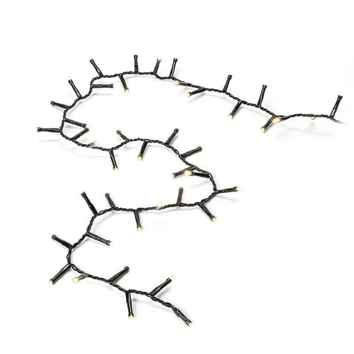 Clusterslynge 400 LED innendørs - Varmhvit-Julebelysning juletrelys og slynger-Konstsmide-Hvit-3876-100-Lightup.no