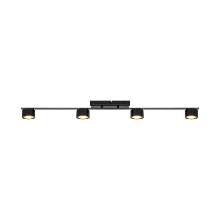 Clyde spotskinne med 4 lys 3 step dim 2700K - Svart-Taklamper-Nordlux-Svart-2213530103-Lightup.no