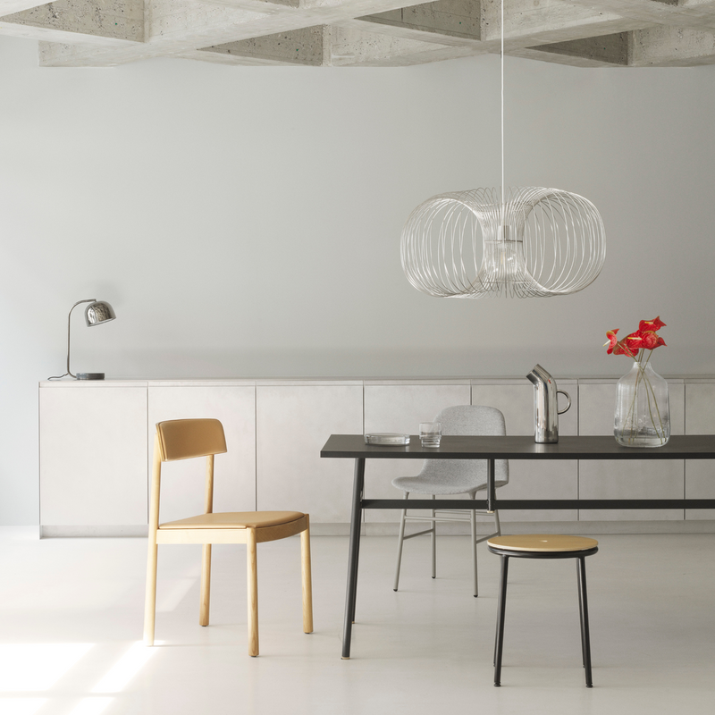 Coil takpendel 90 cm - Krom-Takpendler-Normann Copenhagen-605877-Lightup.no