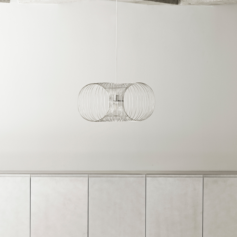 Coil takpendel 90 cm - Krom-Takpendler-Normann Copenhagen-605877-Lightup.no