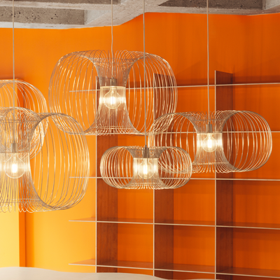 Coil takpendel 90 cm - Krom-Takpendler-Normann Copenhagen-605877-Lightup.no