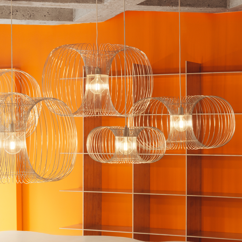Coil takpendel 90 cm - Krom-Takpendler-Normann Copenhagen-605877-Lightup.no