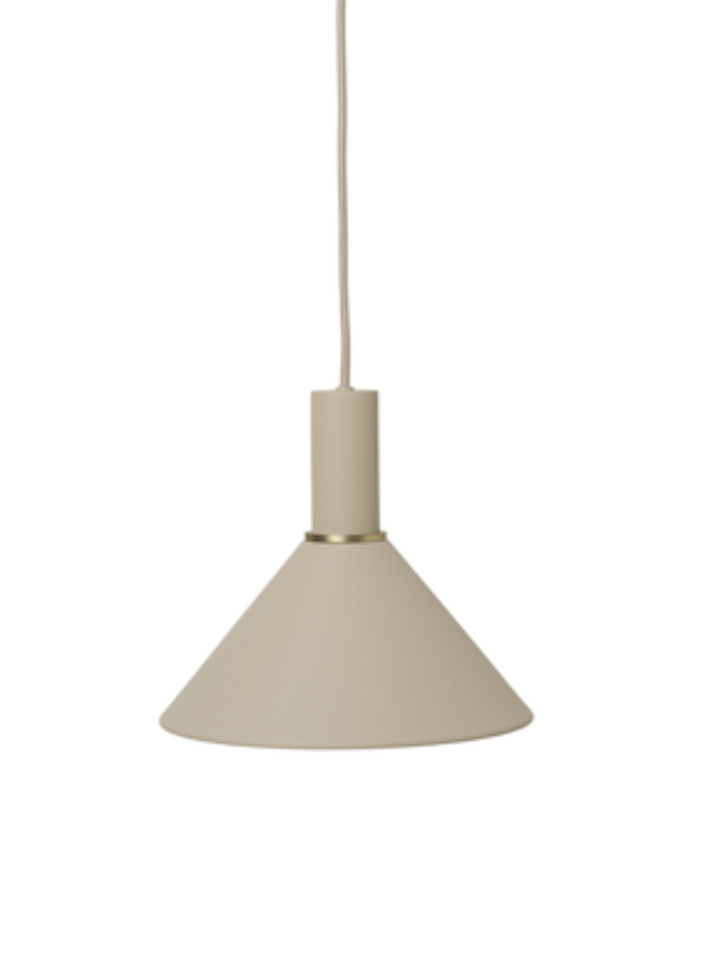 Cone Shade - cashmere-Takpendler-Ferm Living-Cashmere-Feg__100299693-Lightup.no