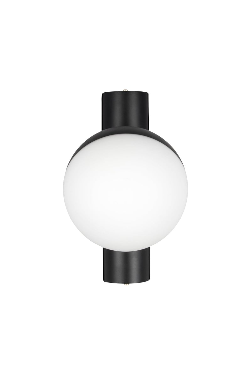 Contur Vegglampe IP44 - Svart/Hvit-Vegglamper-Globen Lighting-GL-991211-Lightup.no