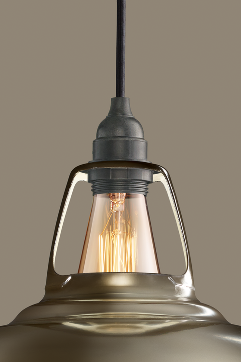 Coolicon Large 1933 Design takpendel E27 - Antinium - Industrielt oppheng-Takpendler-Coolicon-CL02-ANT+SK02-E27-IND-Lightup.no
