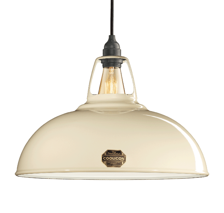 Coolicon Large 1933 Design takpendel E27 - Classic Cream - Porselen oppheng-Takpendler-Coolicon-CL02-CRM+SK02-E27-POR-Lightup.no