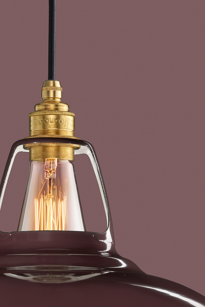 Coolicon Large 1933 Design takpendel E27 - Metropolitan - Messing oppheng-Takpendler-Coolicon-CL02-MET+SK02-E27-BRS-Lightup.no