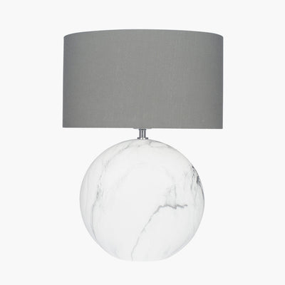 Crestola bordlampe 53 cm - Hvit/Grå-Bordlamper-Pacific Lifestyle-30-638-C-Lightup.no