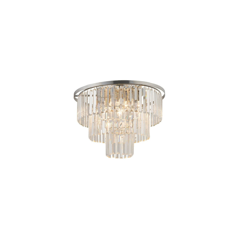 Cristal taklampe M - Sølv-Taklamper-Nowodvorski-N-7628-Lightup.no
