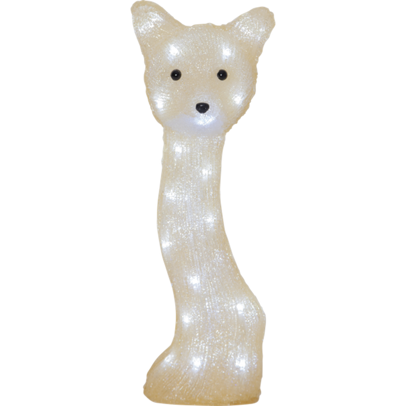 Crystalo Rev 4,5 cm 20 LED IP44 - Beige-Julebelysning dekor og pynt ute-Star Trading-583-42-Lightup.no