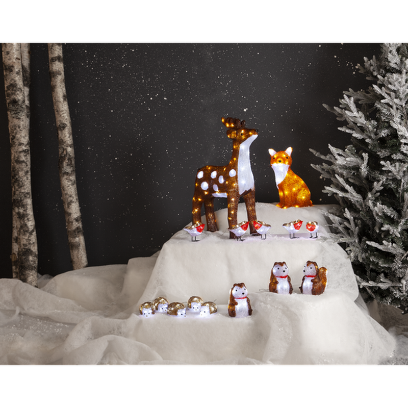 Crystalo reinsdyr 65 cm utendørs IP44 80 lys-Julebelysning dekor og pynt ute-Star Trading-587-17-Lightup.no
