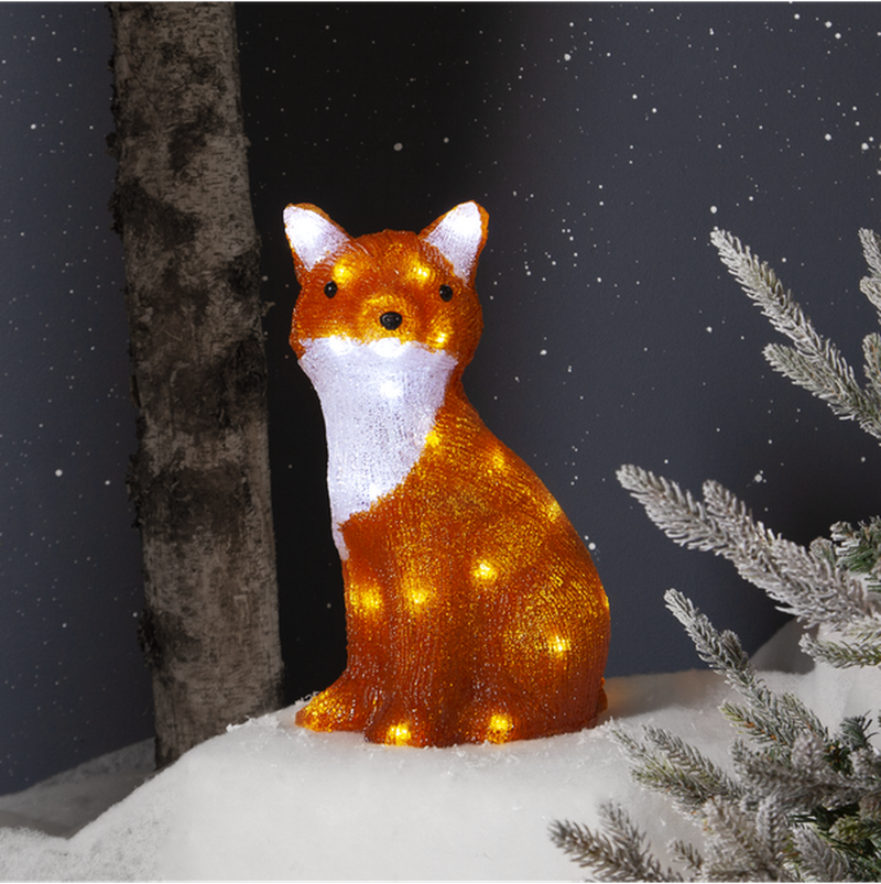 Crystalo rev 35 cm utendørs IP44 40 lys-Julebelysning dekor og pynt ute-Star Trading-587-16-Lightup.no