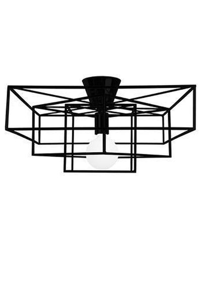 Cube takplafond matt Svart-Taklamper-Globen Lighting-661011-Lightup.no