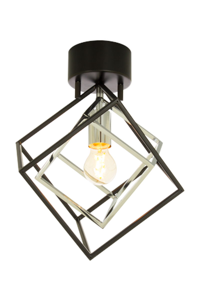 Cubes taklampe - Svart/krom-Taklamper-Aneta Lighting-16968-20-Lightup.no