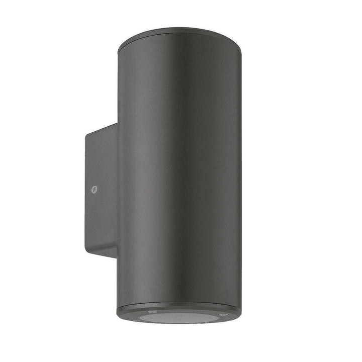 Cylindro duo vegglampe opp/ned utendørs IP54 - Grafitt grå-Utebelysning vegg opp og ned-NorDesign-402020120-Lightup.no