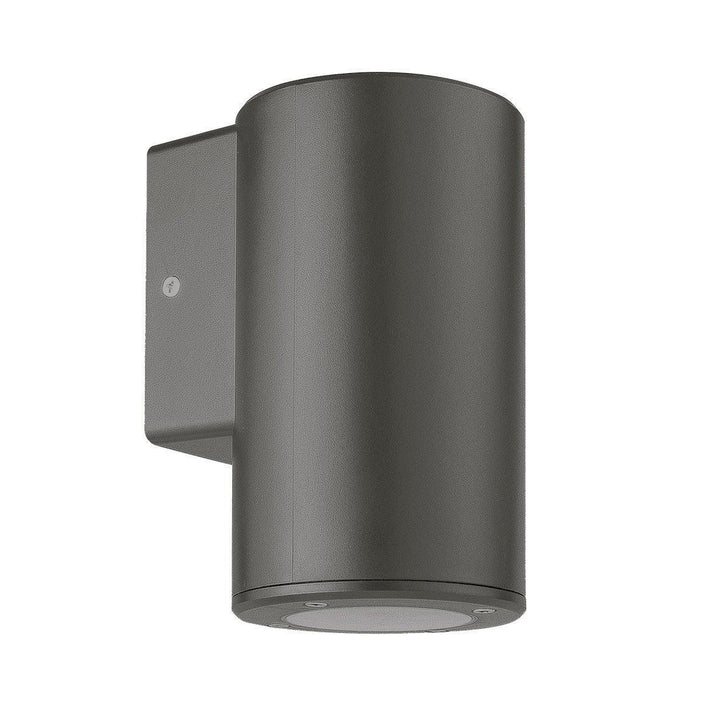 Cylindro vegglampe ned utendørs IP54 - Grafitt grå-Utebelysning vegg opp og ned-NorDesign-Grafitt-402010120-Lightup.no