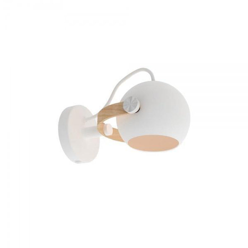 D.C vegglampe liten - Hvit-Vegglamper-Halo Designs-5705639734092-Lightup.no