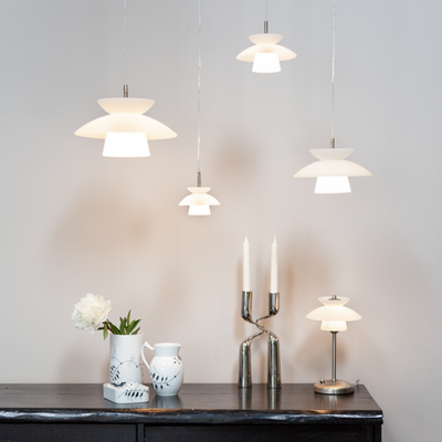 Dallas takpendel maxi 30 - Opal glass-Takpendler-Halo Designs-5705639709359-Lightup.no