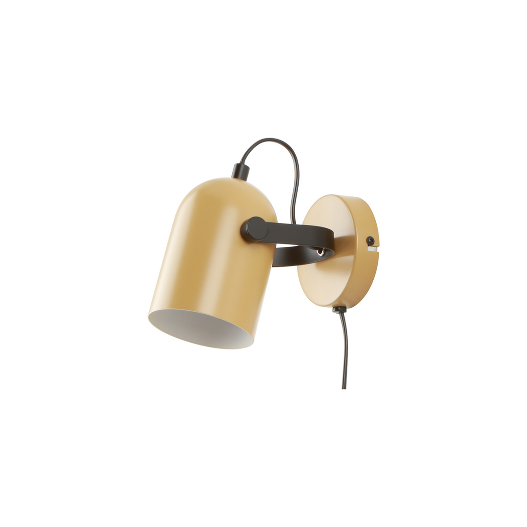 Dallas vegglampe - Oker gul-Vegglamper-Ms - belysning-Gul-9400000158-Lightup.no