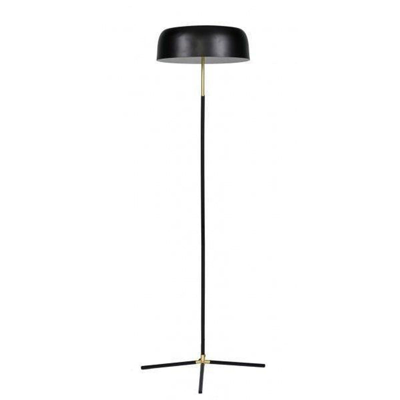 Dante gulvlampe, Svart/messing-Gulvlamper-Lifestyle Home Collection-127450-Lightup.no