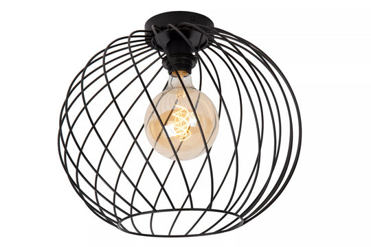 Danza taklampe 40 cm-Taklamper-Lucide-Svart-LC21128/40/30-Lightup.no