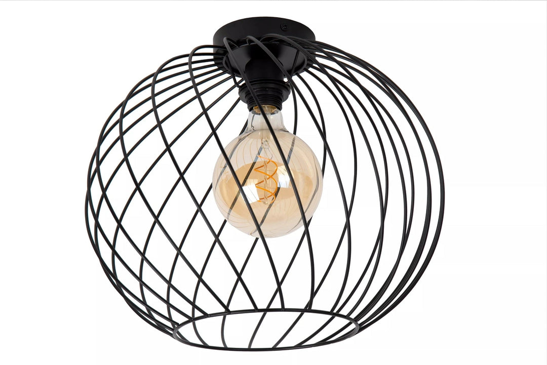 Danza taklampe 40 cm-Taklamper-Lucide-Svart-LC21128/40/30-Lightup.no