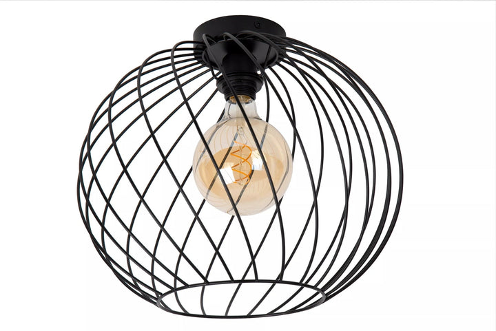Danza taklampe 40 cm-Taklamper-Lucide-Svart-LC21128/40/30-Lightup.no