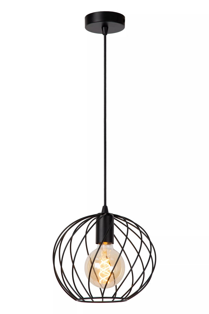 Danza takpendel 25 cm-Takpendler-Lucide-Svart-LC21428/25/30-Lightup.no