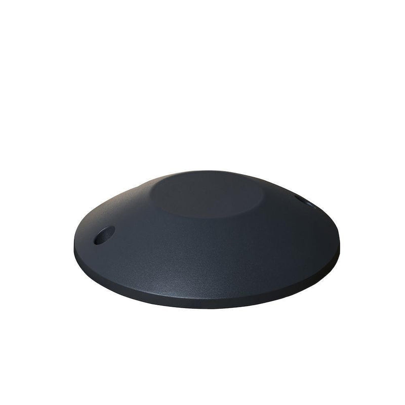 Decklight rund 1 vei utendørs IP65 5W- Antrasitt grå-Utebelysning uplight-Konstsmide-7880-370-Lightup.no