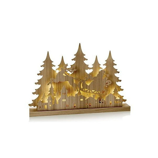 Dekorasjon nisse i slede 60 cm - Tre-Julebelysning dekor og pynt-Trend Collection-LB213170-Lightup.no